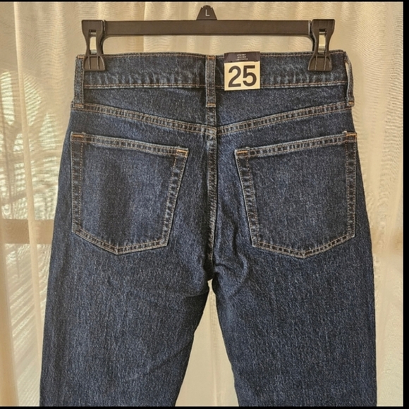 📌30 NWT GAP CHEEKY STRAIGHT HIGH RISE WOMEN'S PETITE SIZE 25|0 - Picture 7 of 9